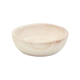 ETONI Elegante Obstschale aus Leichtholz 28 cm Durchmesser