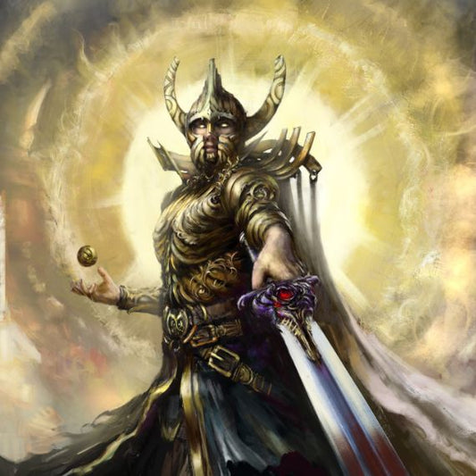 Heimdall – Wächter von Bifröst (der Regenbogenbrücke), mit außergewöhnlicher Sehkraft und Gehör