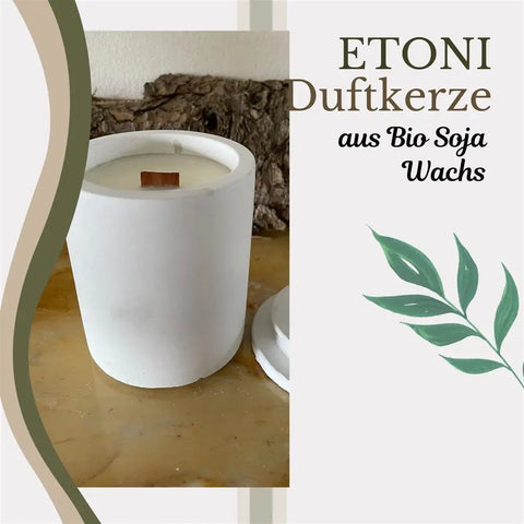 Handgefertigte Betonkerze aus dem Ahrtal | 220ml
