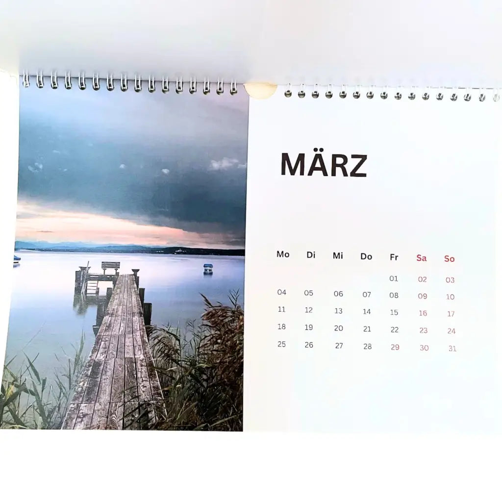 Landschaft Wandkalender 2024 - Monats-Kalender